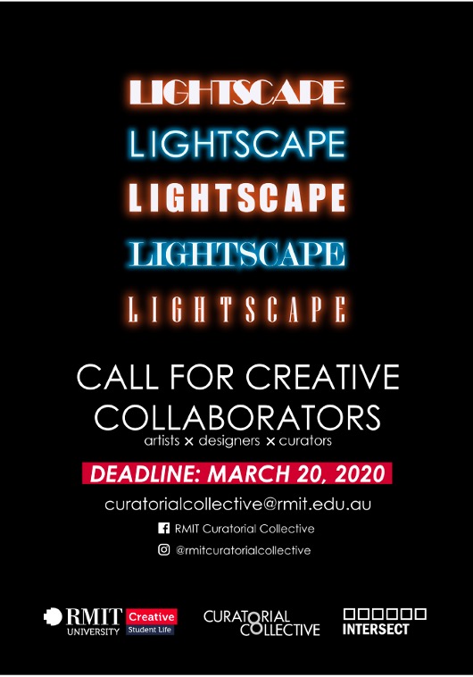 Posters designed for the LIGHTSCAPES project - Impro (2019 - 2020)
