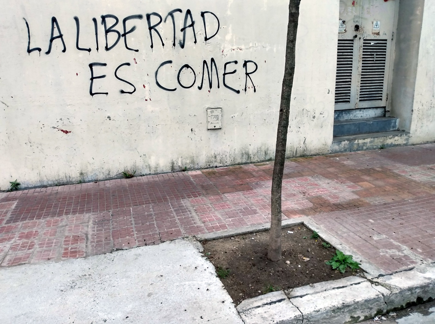 Libertad. Fotografía: Archivo Caminante. Brasil y Paseo Colón, Buenos Aires. DocAC/2024.