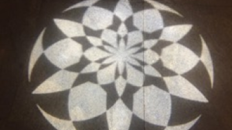 Petals to Light...Pedagogic Possibilities with Floor Art