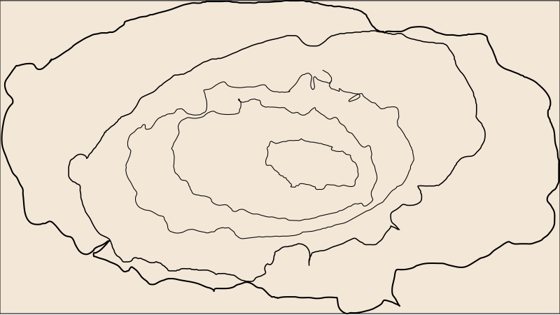 Abstract image depicting irrecular circles, representing the idea of planes of resonance
