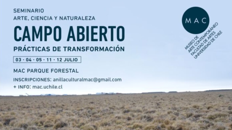 Afiche seminario Campo Abierto