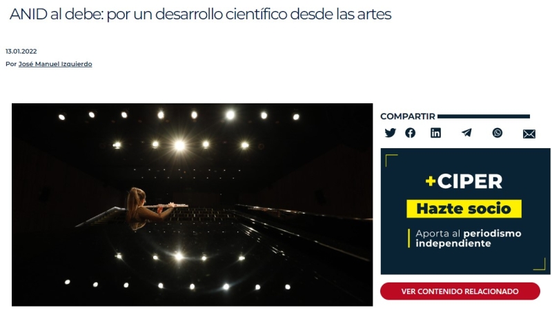 Flautista en imagen de portada