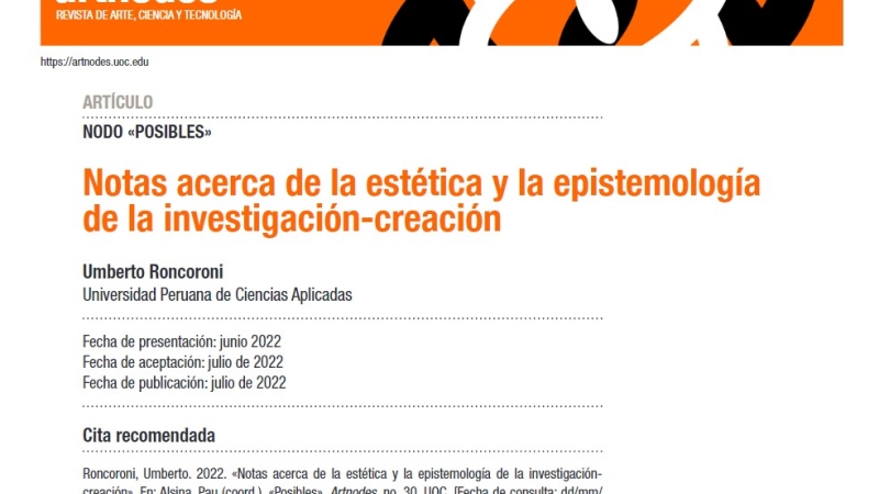 Portada artículo