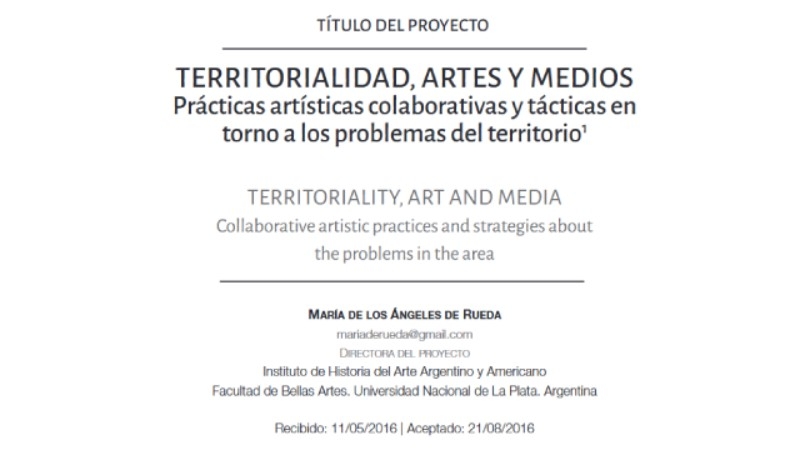 Portada del artículo