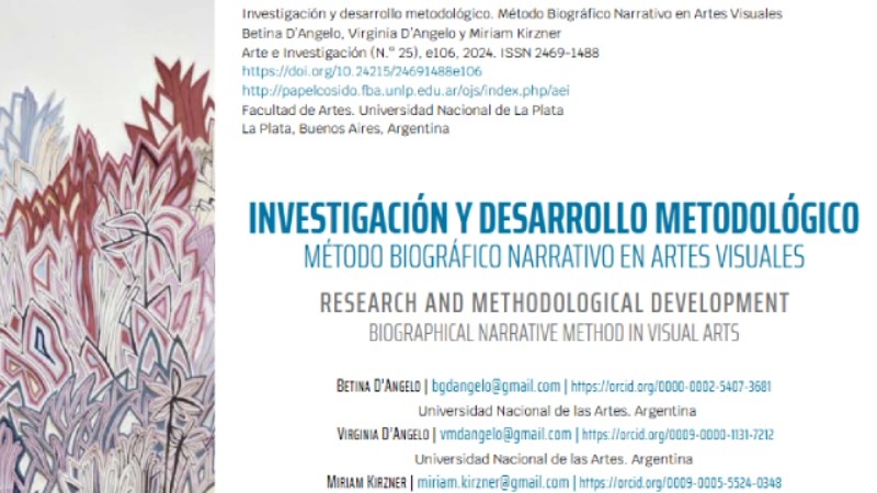 Portada del artículo